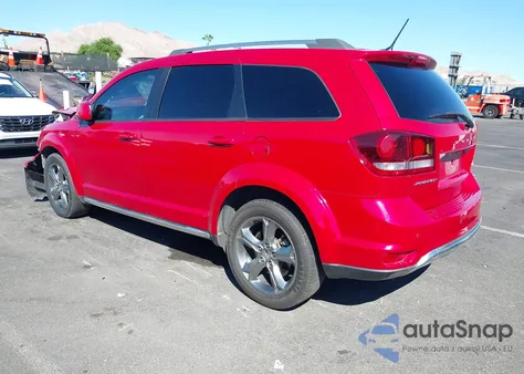 2017 Dodge Journey Crossroad Plus from USA, damaged, VIN 3C4PDCGB8HT676786